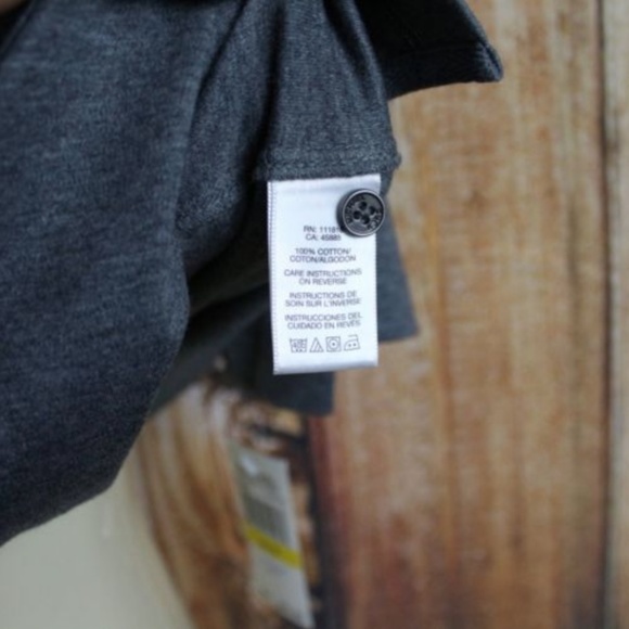 Michael Kors Men's Medium Polo Shirt Grey - Picture 8 of 8